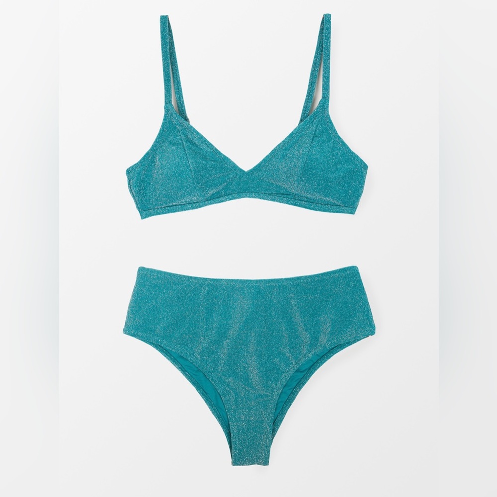 Estelle Shimmery Back Hook Bikini